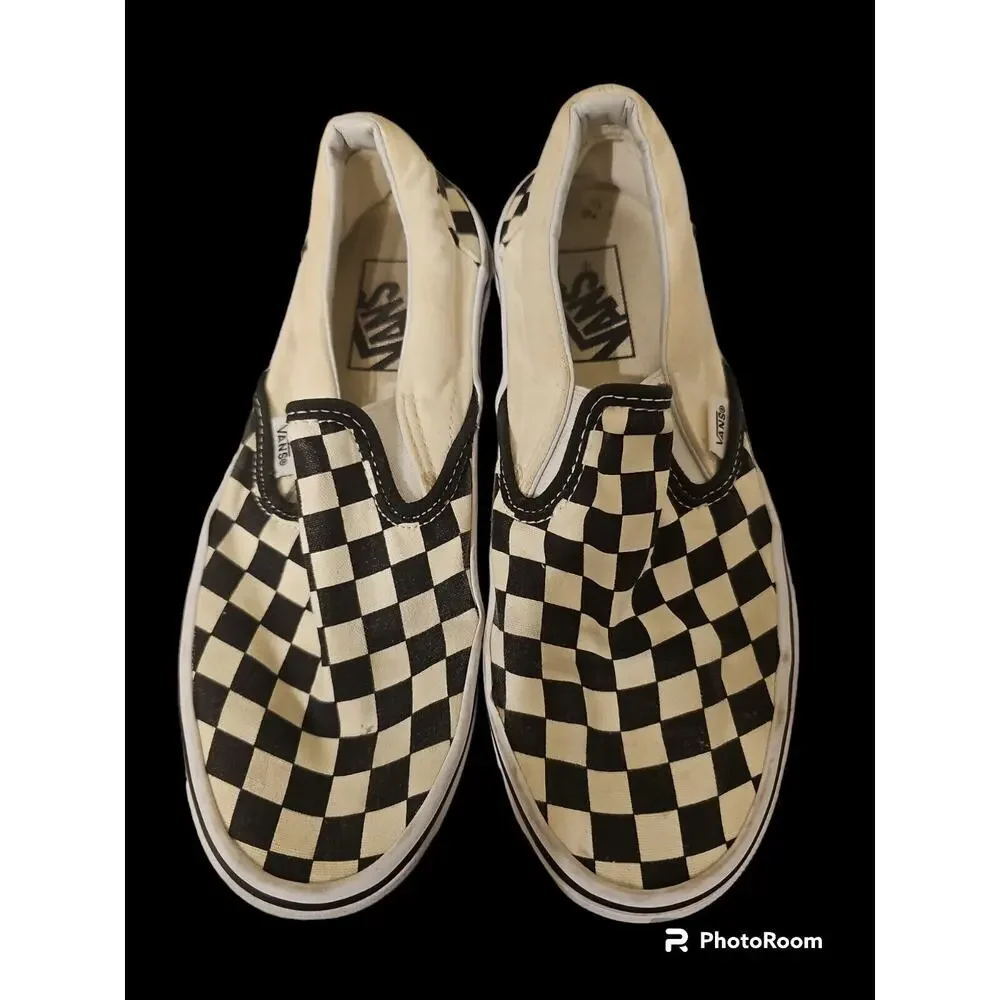 Size 6‎ - VANS Asher Checkerboard